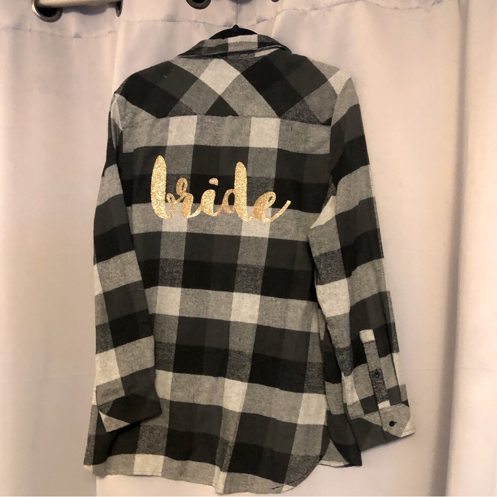 Custom Bride Flannel